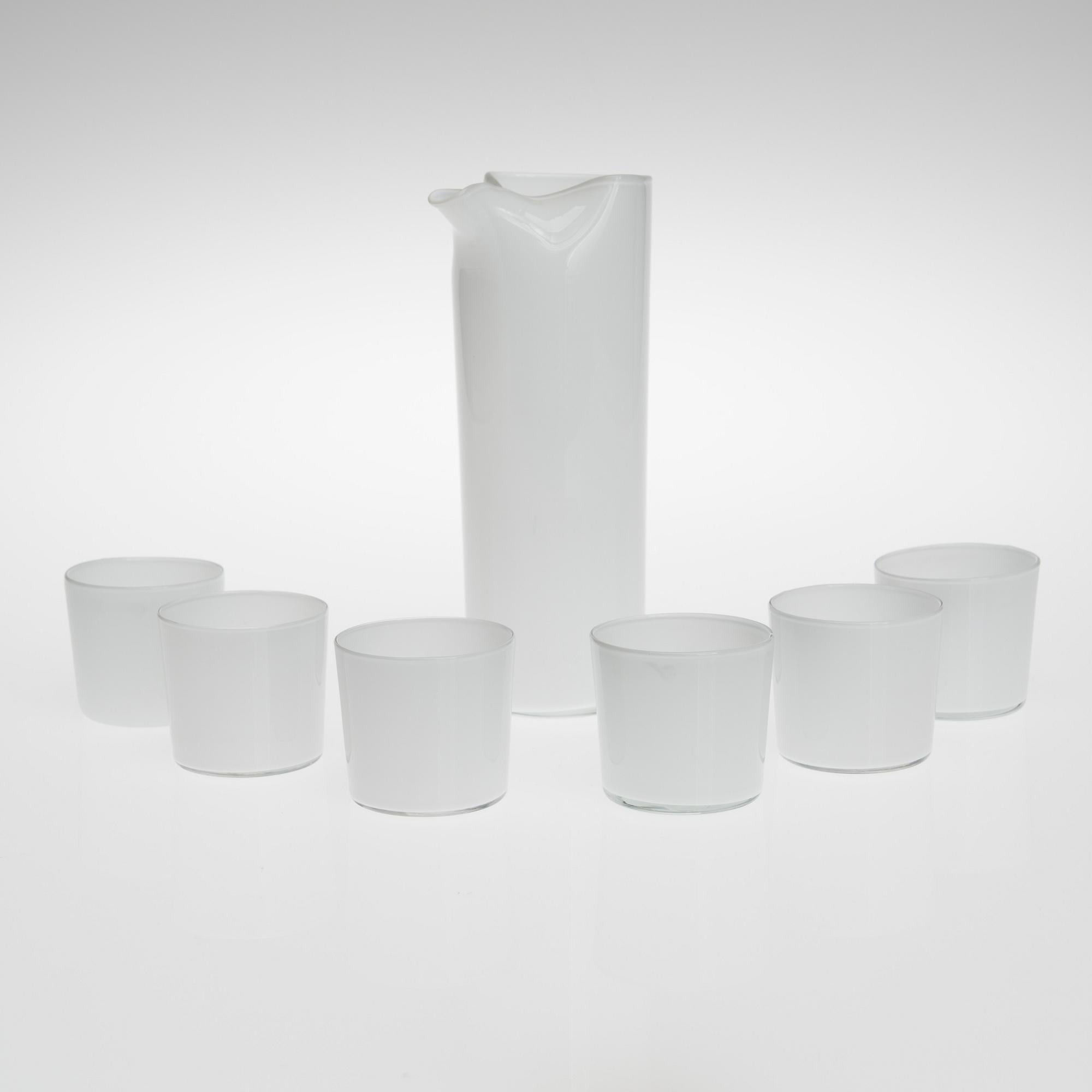 MAIRE GULLICHSEN, KANNA OCH SAFTGLAS, 6 st, Iittala.