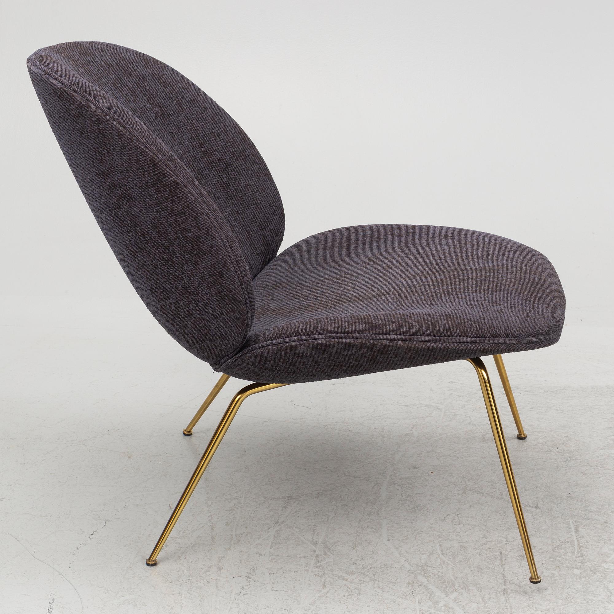 GamFratesi, fåtöljer fyra st , "Beetle Lounge Chair", Gubi, formgiven 2013.