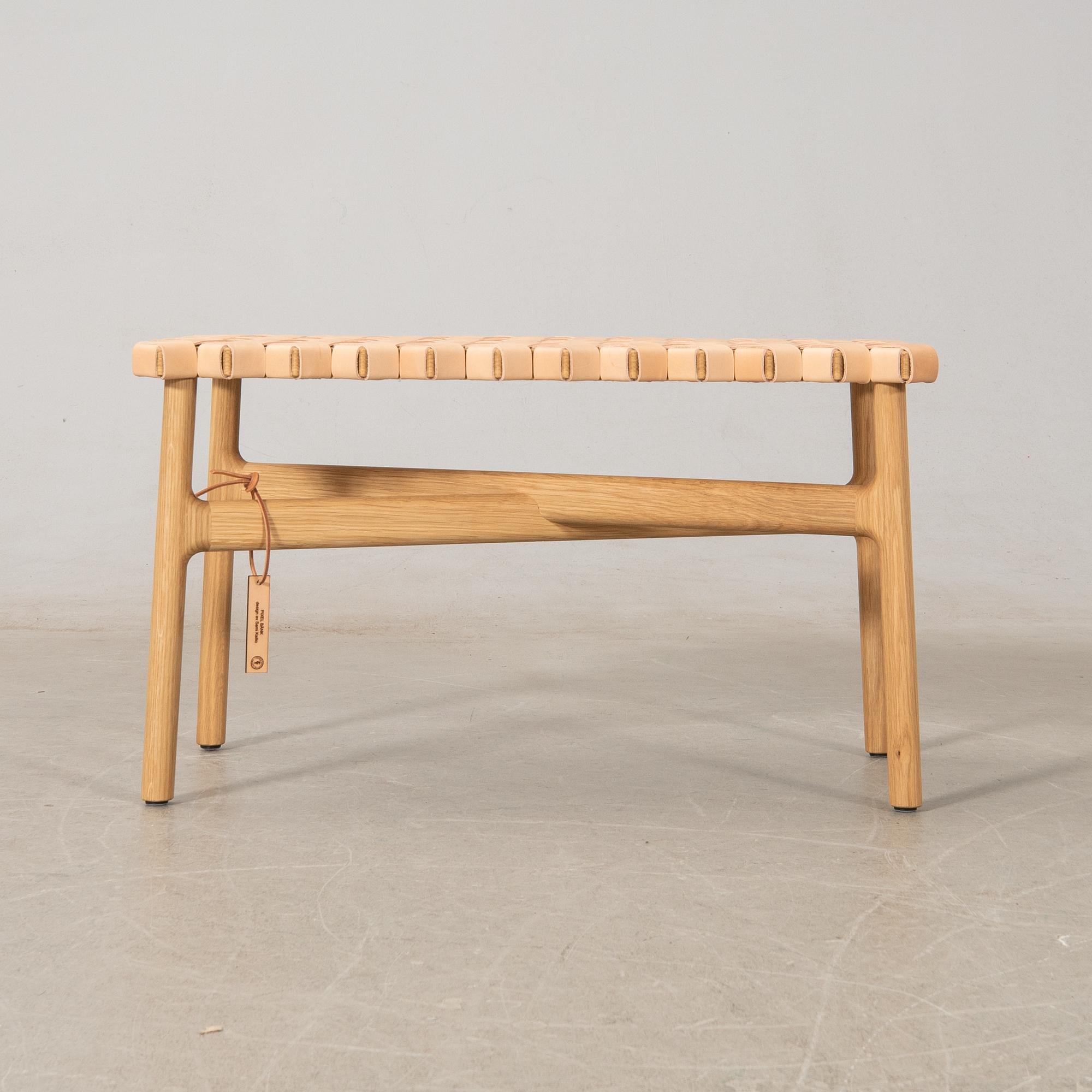 Sami Kallio, bänk, "Pixel", nr. 1, prototyp, tillverkad av Sami.