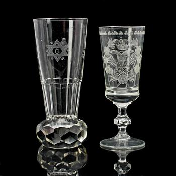 GLAS, 2 st, 1800-1900-tal.