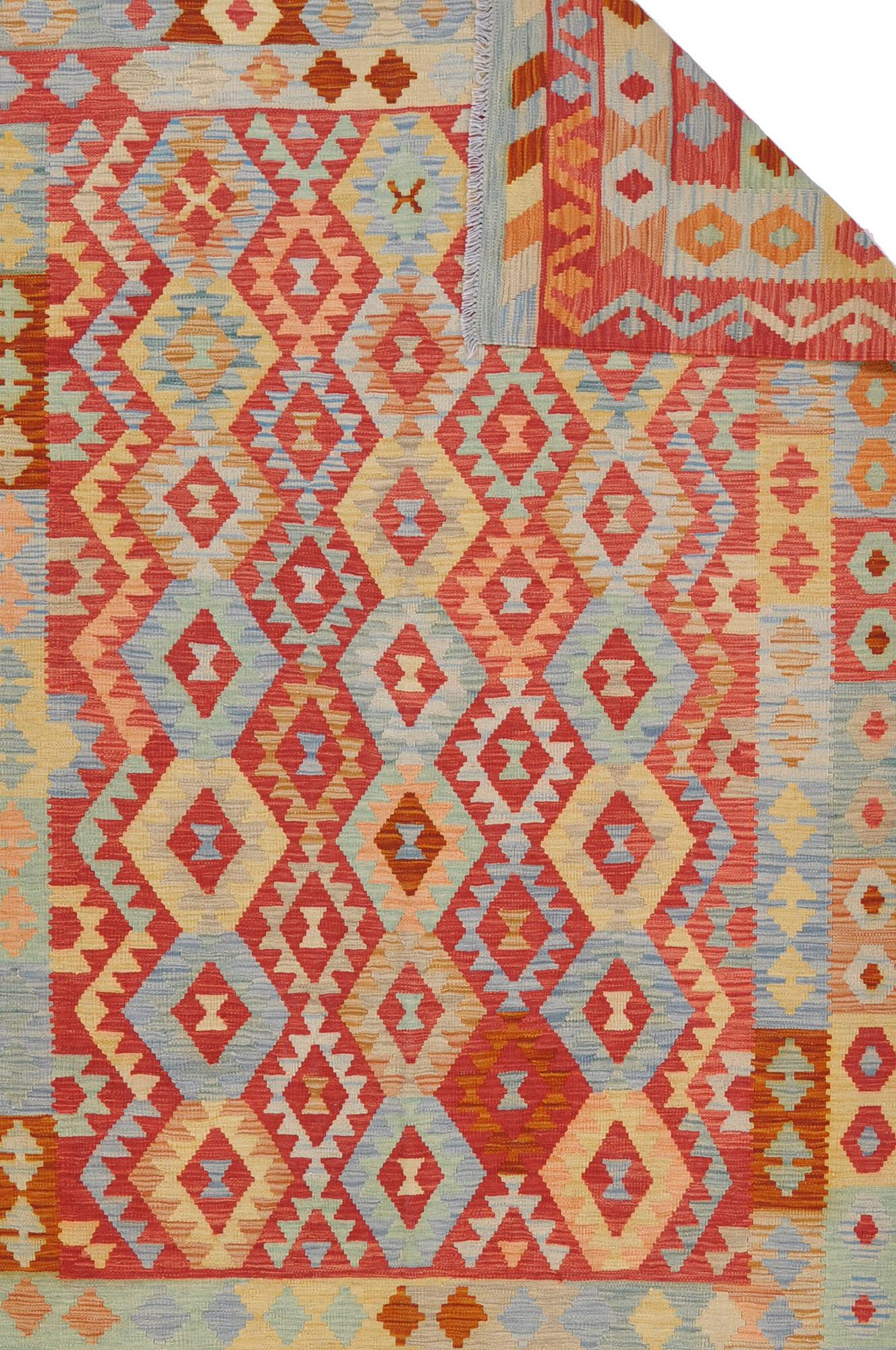 Matta, kelim, ca 249 x 174 cm.