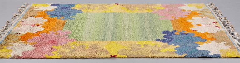 Kaisa Melanton, A CARPET, "Skärgårdsmattan", knotted pile, ca 266,5 x 185,5 cm, signed AB MMF KM.