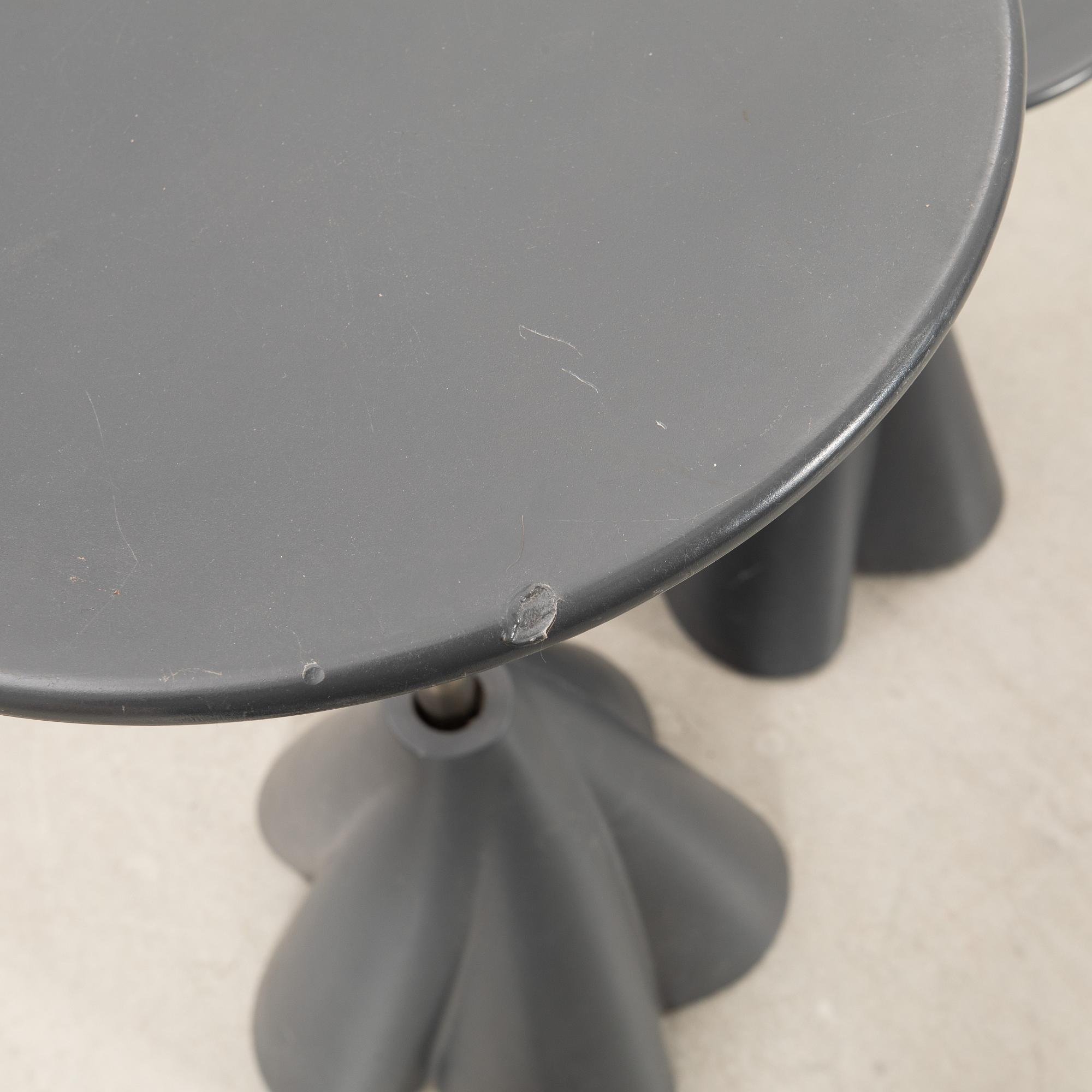 Philippe Starck, pallar/barstolar ett par för Presence Paris /Loréal sent 1900-tal.