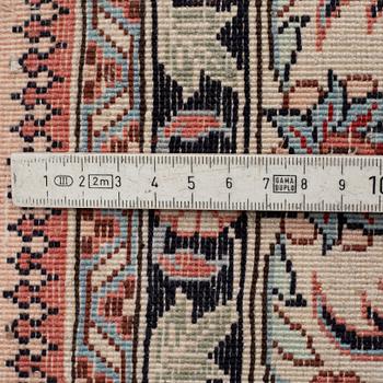 A CARPET, Old Kashmir, ca 373 x 280 cm.