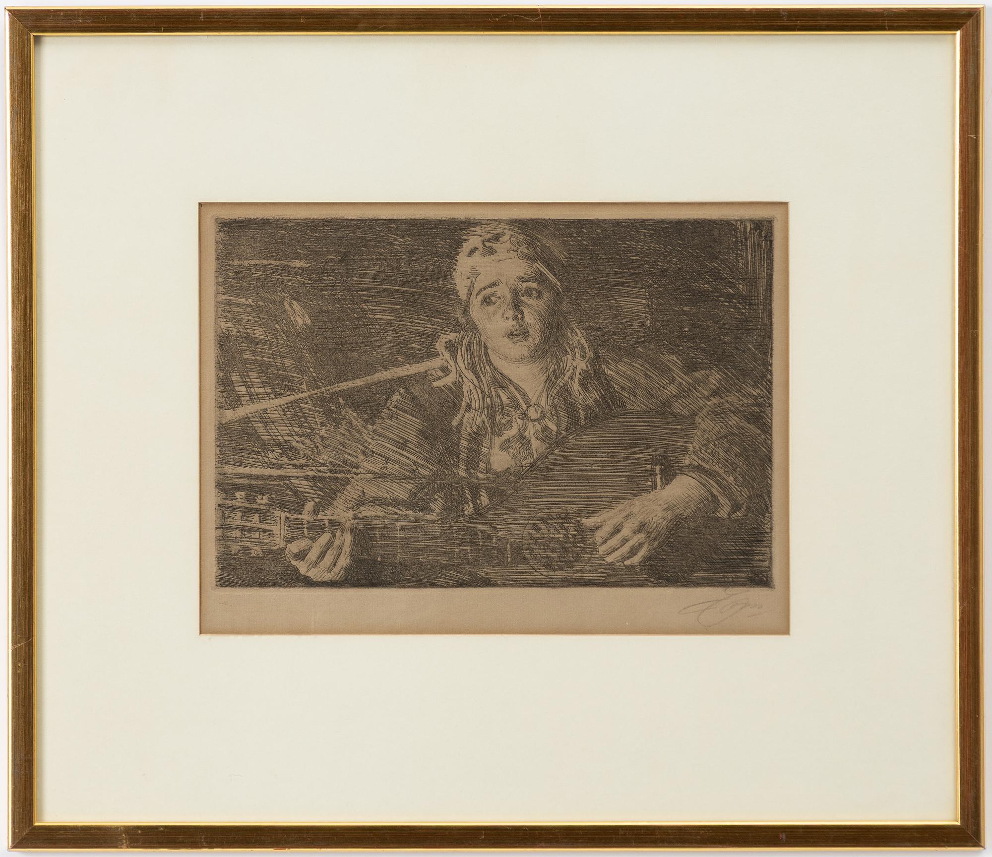 Anders Zorn, "Ols Maria".