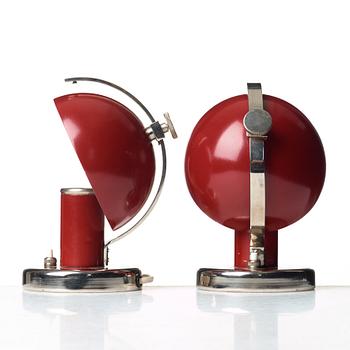Erik Tidstrand, a pair of table lamps for Nordiska Kompaniet, Sweden 1930's.