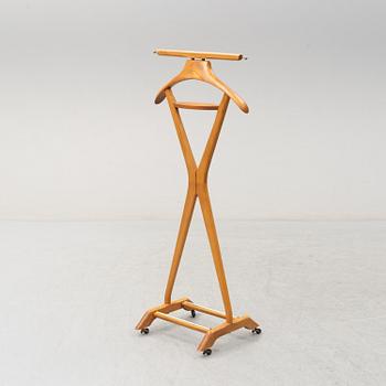 A beech clothes hanger from Fratelli Reguitti, Italy.