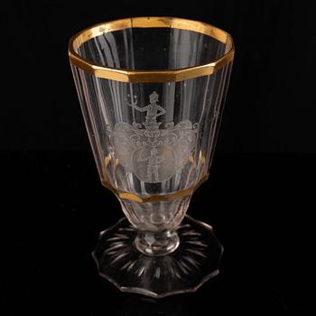 Glas, Tyskland, 1700-talets mitt, Rokoko.