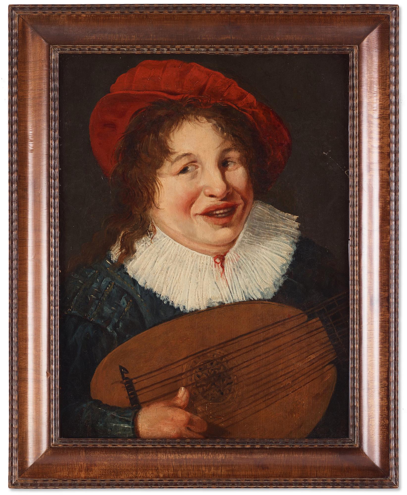 Judith Leyster, circle of, Lute player. - Bukowskis