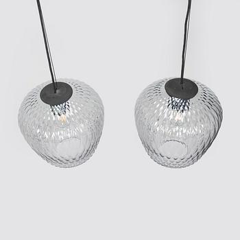 Samuel Wilkinson, a pair of “Blown” pendant lights, &Tradition.