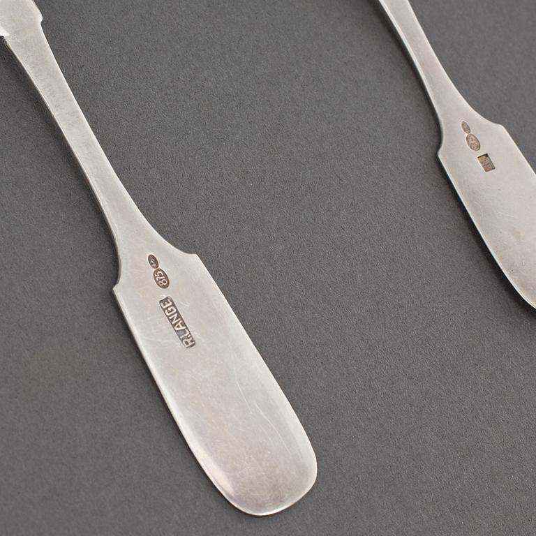 BESTICK, 68 st, silver, R Lange, Estland, 1900-talets första hälft.