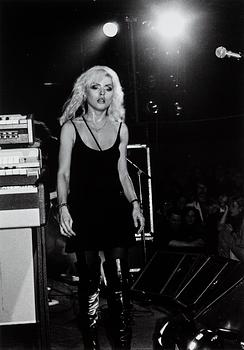 CHRISTIAN CAVALLIN, photograph of "Debbie Harry/Blondie" signed and numbered 2/3.