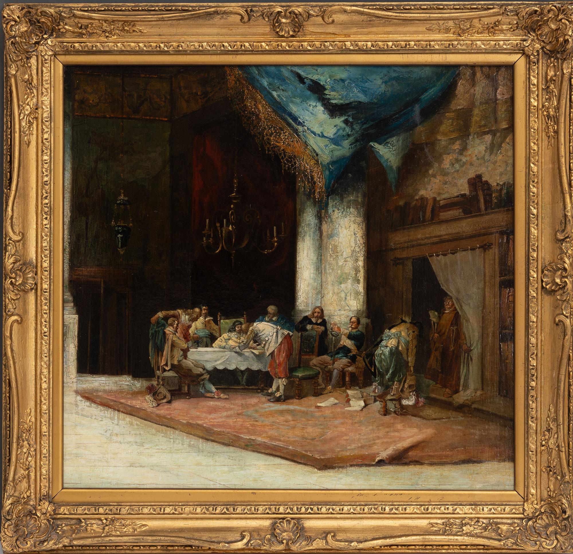 John Laslett Pott, in the manner of, The Signing.