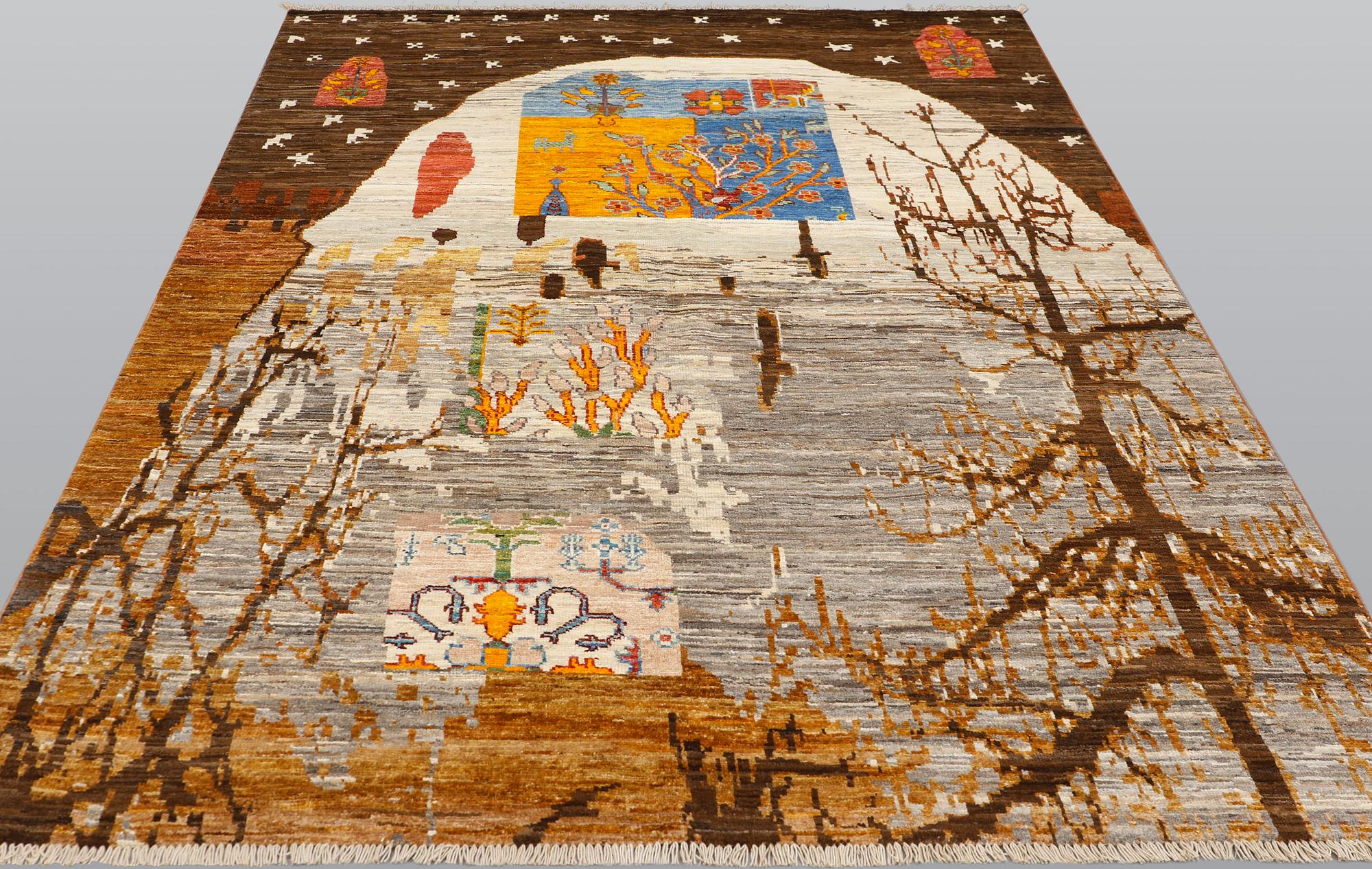 An oriental carpet, ca 229 x 164 cm.