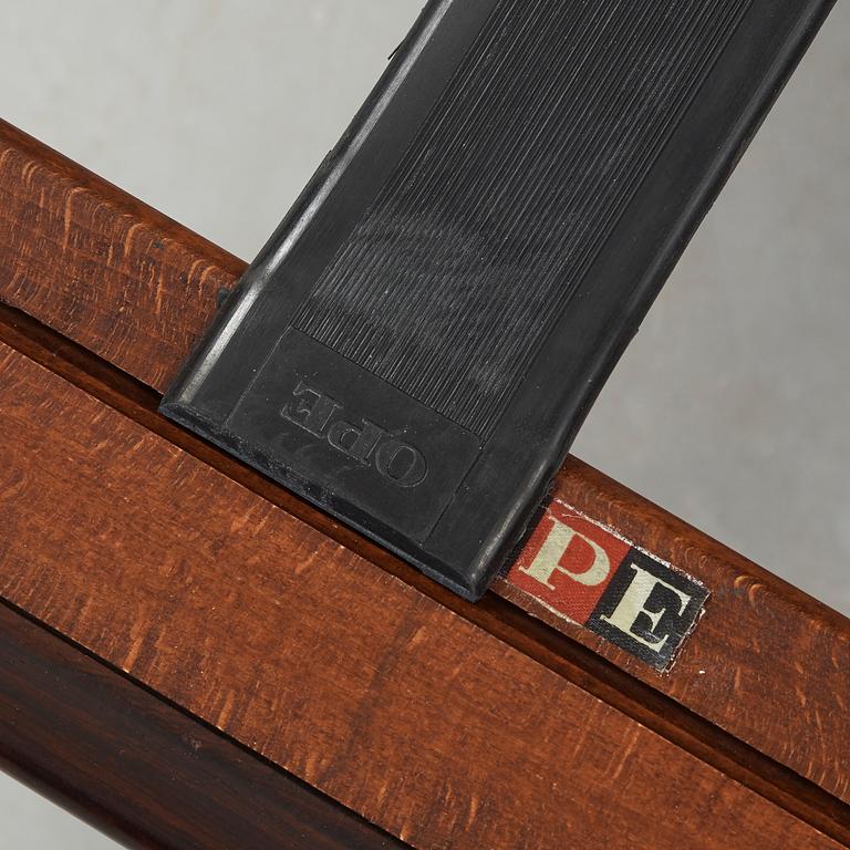 An Ib Kofod Larsen palisander 'Samsö' easy chair, OPE-möbler, Sweden 1960's.