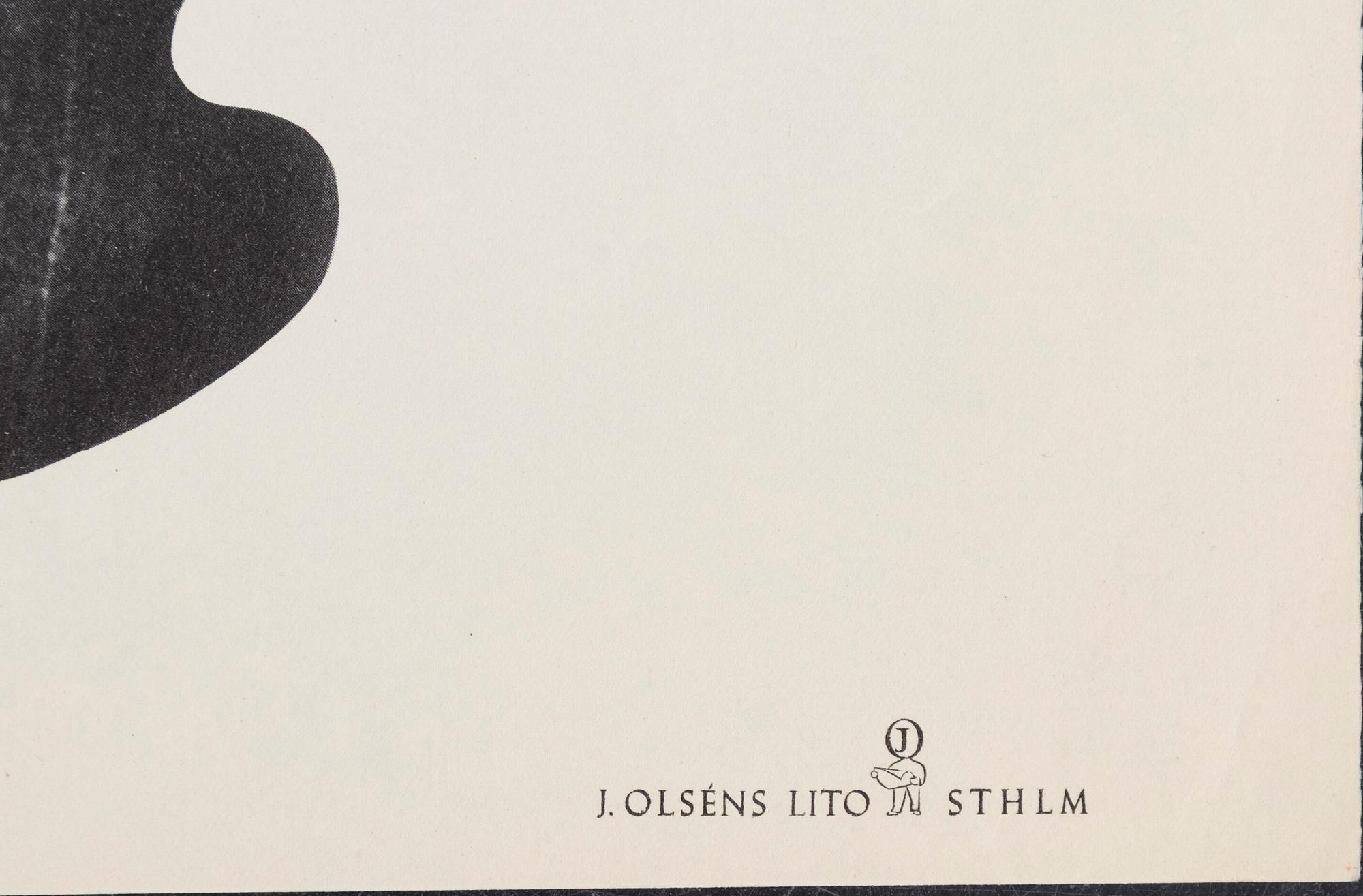 Eric Rohman, a vintage movie poster, 'Gilda', 1946.