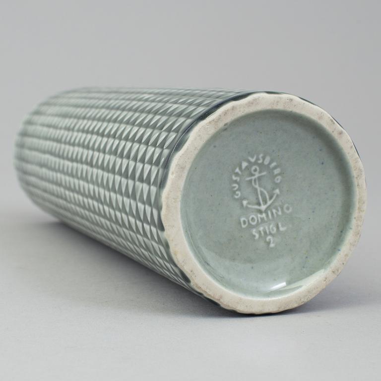 STIG LINDBERG, vas, stengods, "Domino", Gustavsberg.