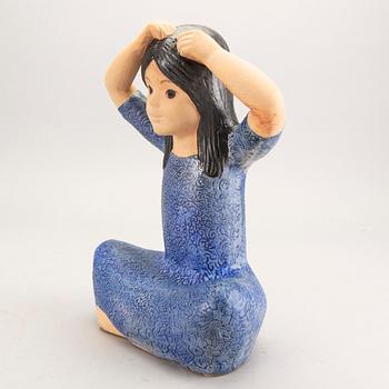 Lisa Larson, figurin, stengods signerad Gustavsberg.