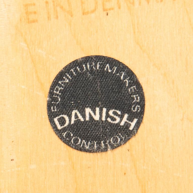 Torbjørn Afdal, Dining group 7 dlr model 113, Vamo Møbelfabrik, Sønderborg.