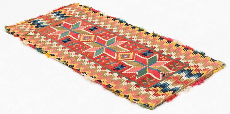 Åkdyna, rölakan, ca 108,5 × 50 cm, Oxie härad, signerad LNS SPD NLS, från omkring 1800-1825.