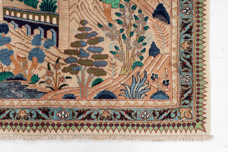 Carpet, Kashmar 285 x 195 cm.