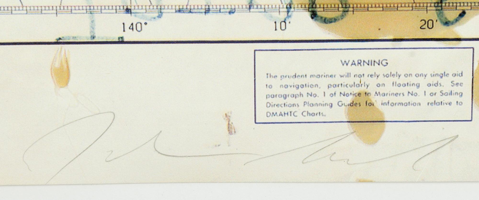 Julian Schnabel, silkscreen and colour offset, signed.