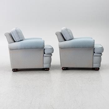 Bröderna Andersson, a pair of 'Oxford' armchairs, second half of the 20th Century.