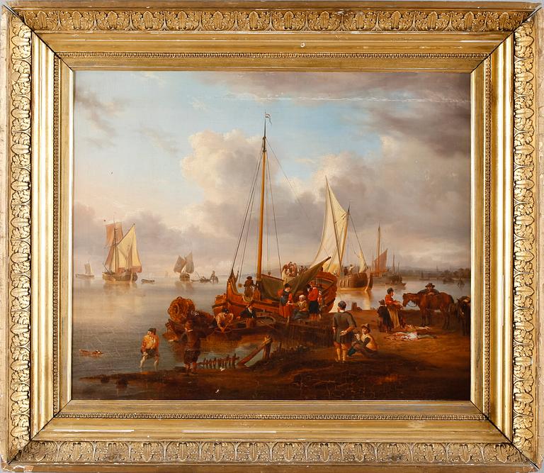 OKÄND KONSTNÄR, olja på duk, ej signerad, England, 1700-/1800-tal.