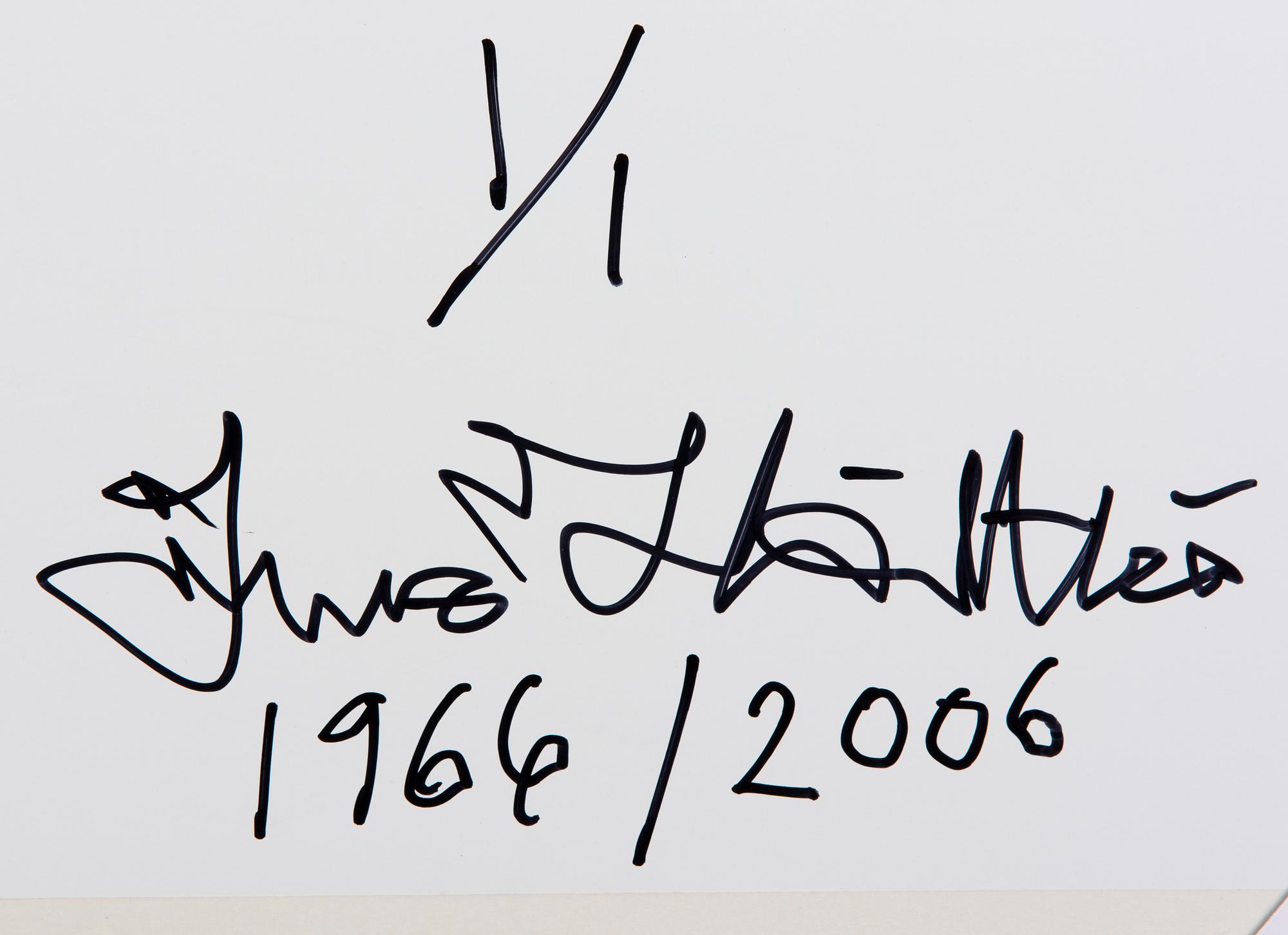 ISMO HÖLTTÖ, fotografi, lambda-print, signerad a tergo.