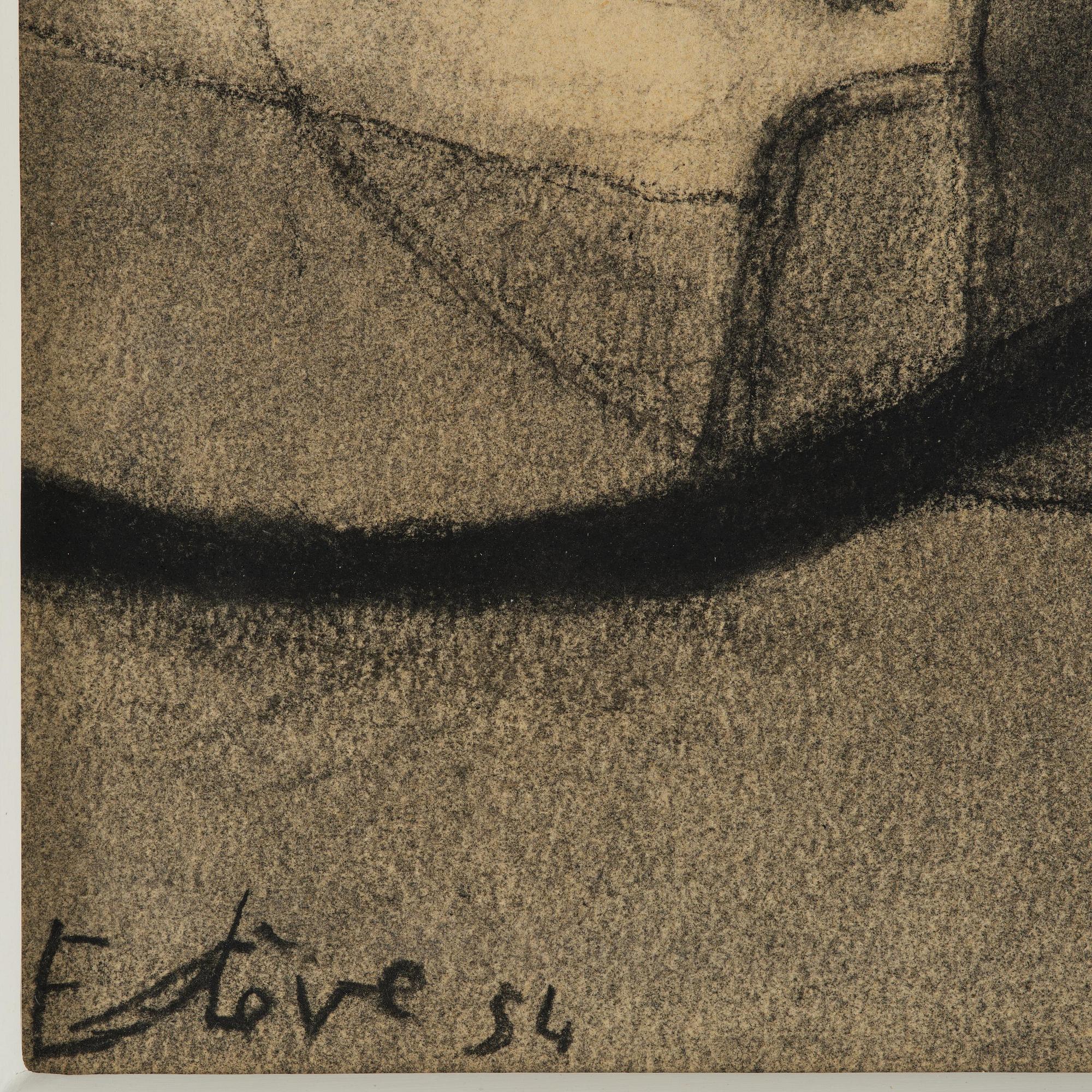 Maurice Estève, ”Paysage aux Chardons” (Dessin no 3).