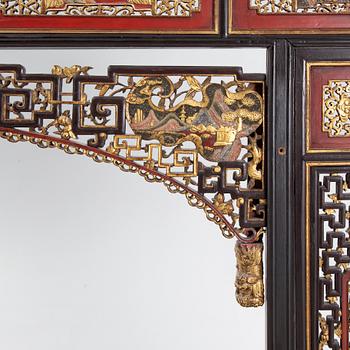 Headboard, China, 19th/20th century.