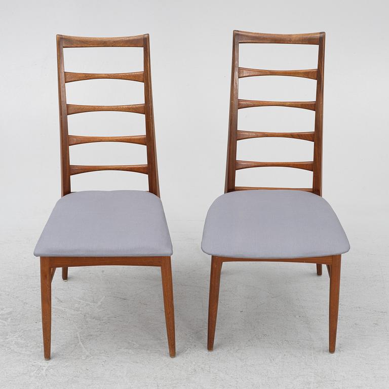 Niels Kofoed, stolar, ett par, "Lis", Kofoeds Möbelfabrik, Hornslet, Danmark.