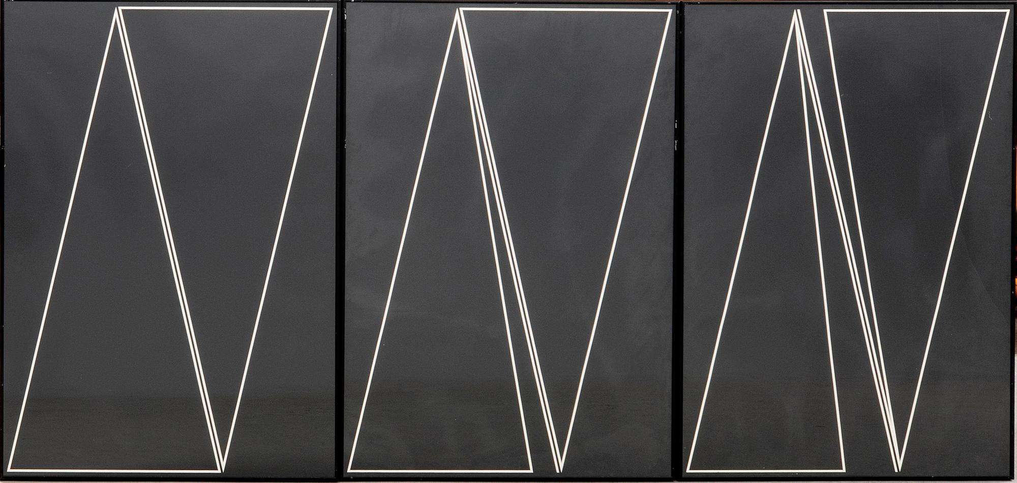 Eric Lennarth, serigraph triptyk one signed  verso.