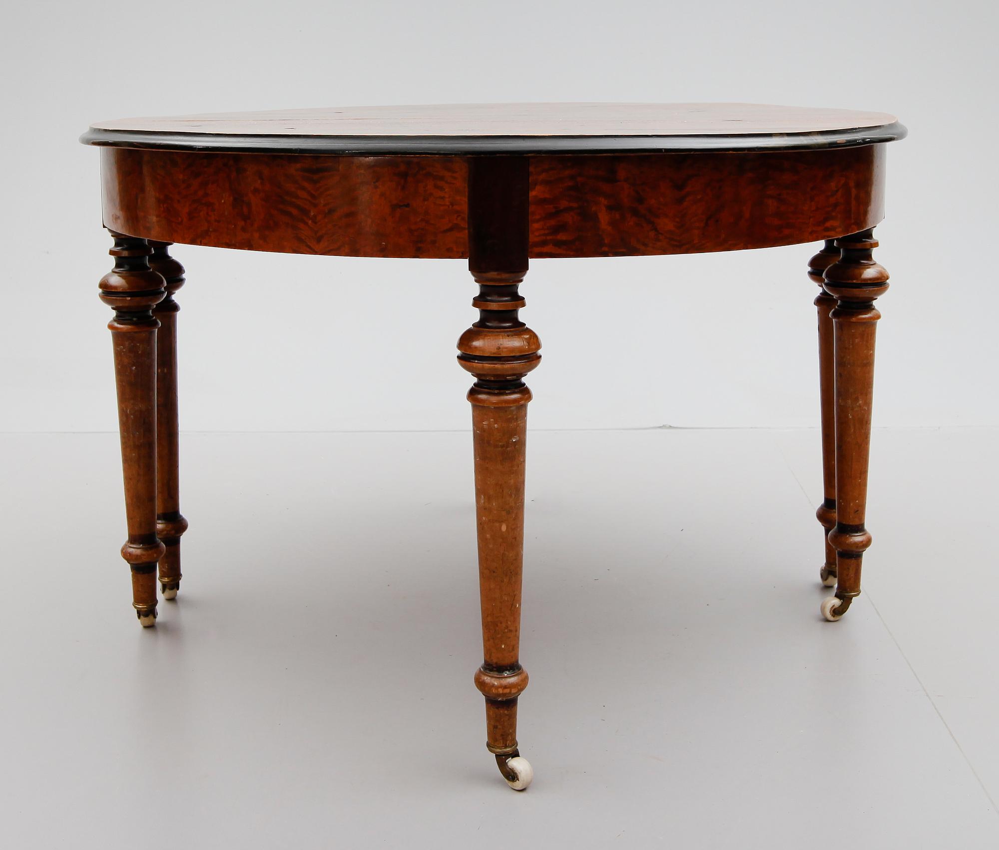 MATBORD, sent 1800-tal.