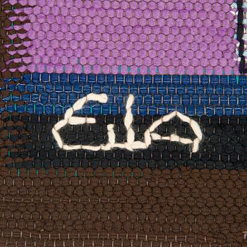 Eila Ampula, A tapestry, signed Eila.