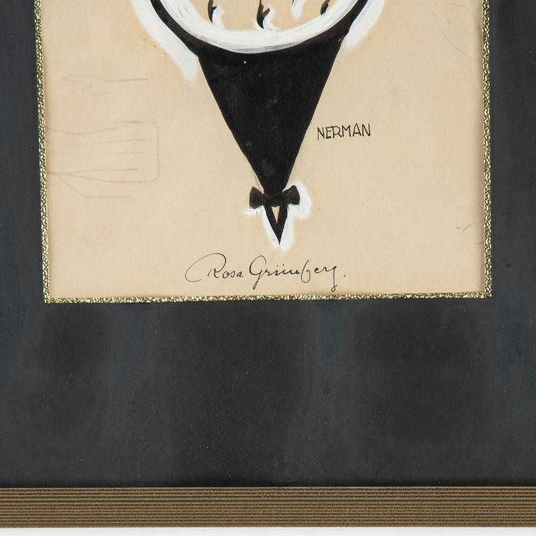 Einar Nerman, ink, signed.