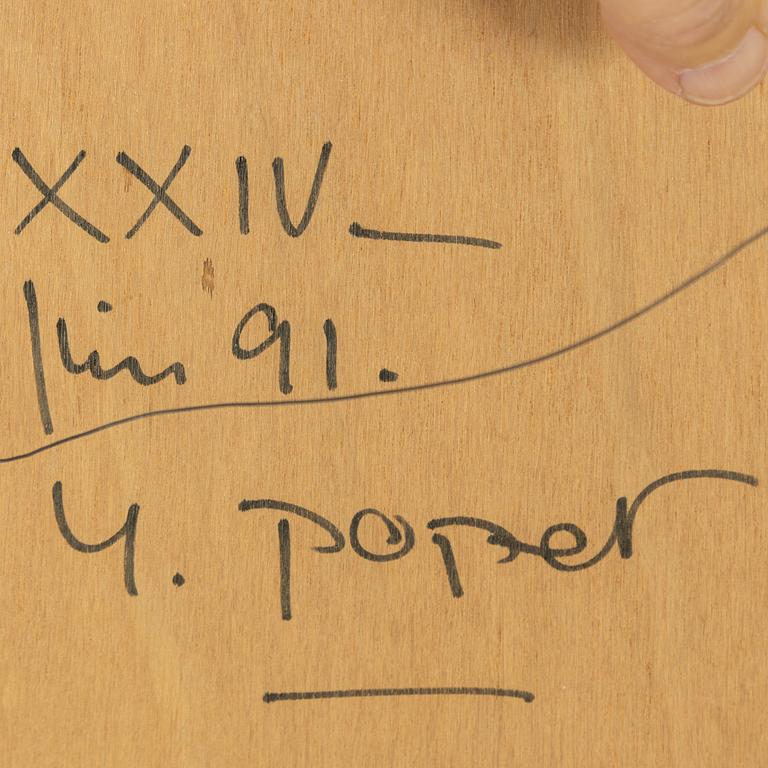 Yves Popet, "XXIV", "XXI".