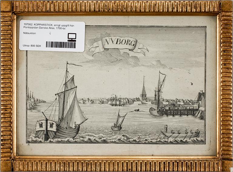 KOPPARSTICK, enligt uppgift från Pontoppidan Danske Atlas, 1700-tal.