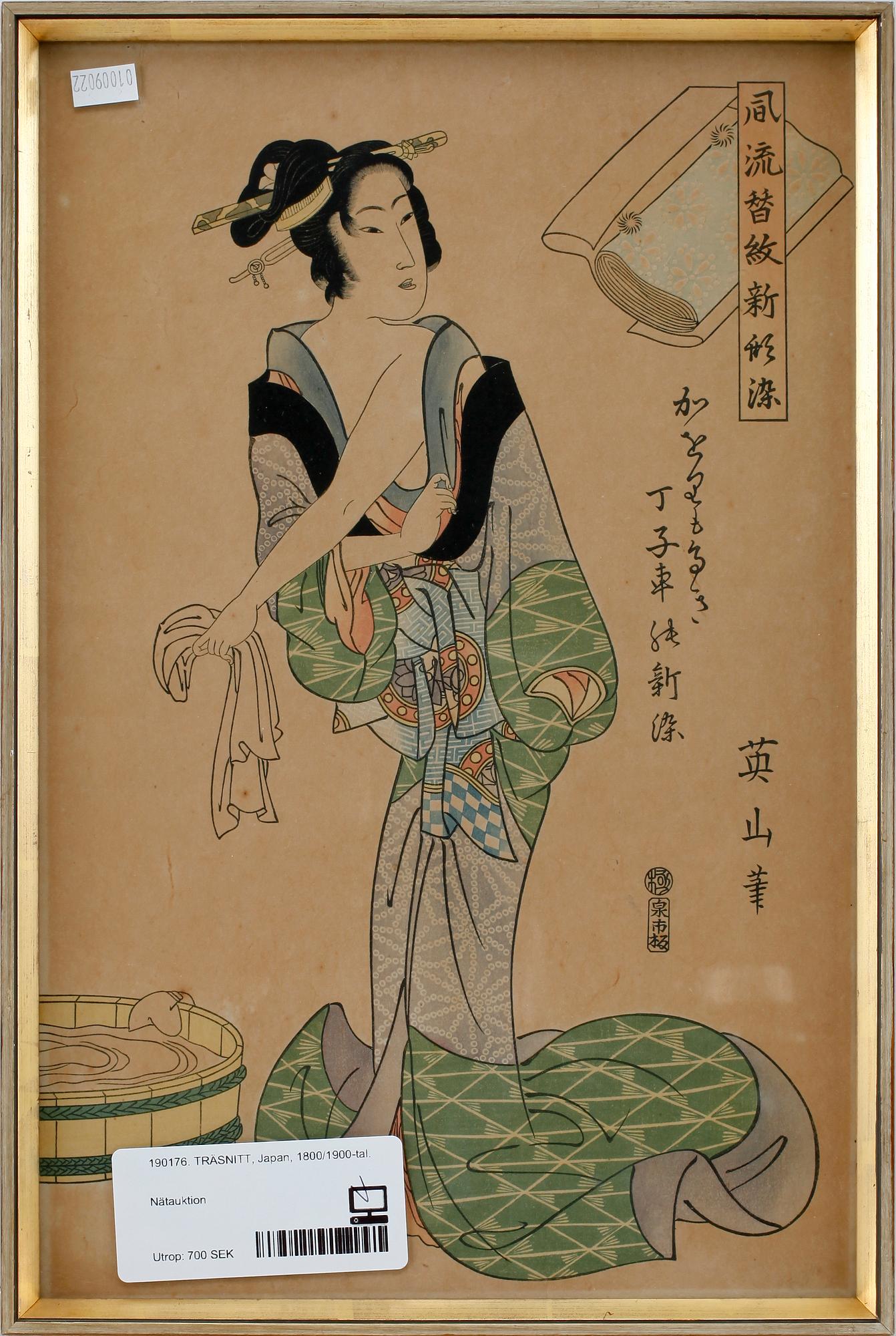 TRÄSNITT, Japan, 1800/1900-tal.