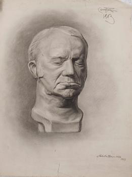 SANDELS, GÖSTA, parti teckningar, signerade, 6 st.