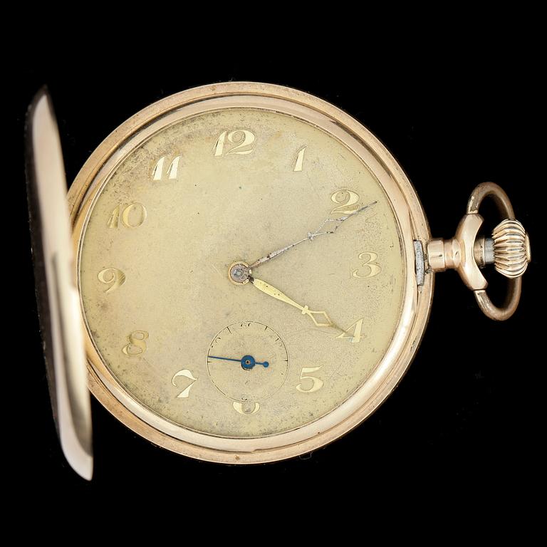 HERRFICKUR, guld 14k, 1900-talets första hälft. Vikt tot ca 65 gram.