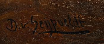 D V SEIJPVELDT, olja på duk, signerad.