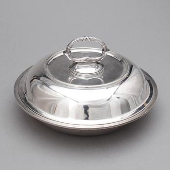 DUBBELKAROTT, sterlingsilver, Okubo, Japan, 1900-tal. Vikt 1607 gr.