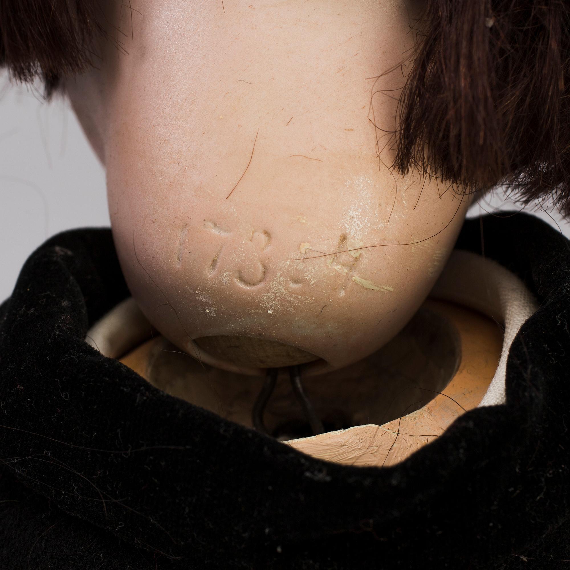 A bisque head doll 173 by Hertel & Schwab, Germany, ca 1914.