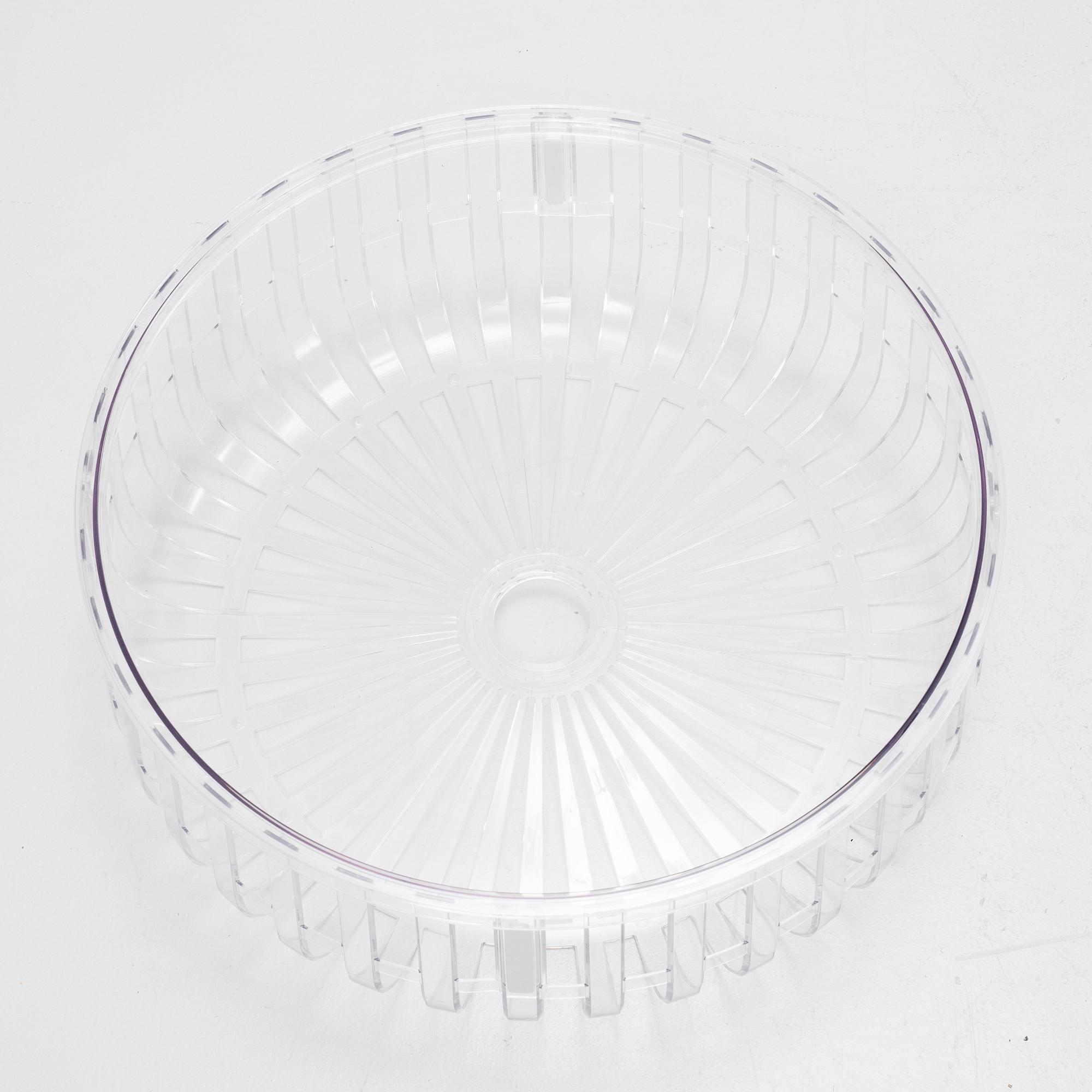 Ronan & Erwan Bouroullec, a pair of 'Panier' coffee tables, Kartell.