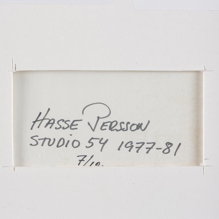 Hasse Persson, "Studio 54", 1977-81.