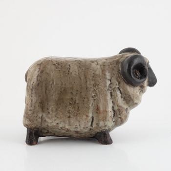 Åke Holm, a stoneware figurine, Sweden, signed.