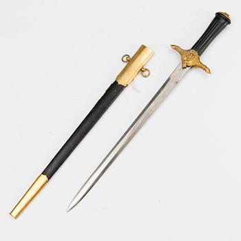 A late 19th Century Swedish hunting dagger.