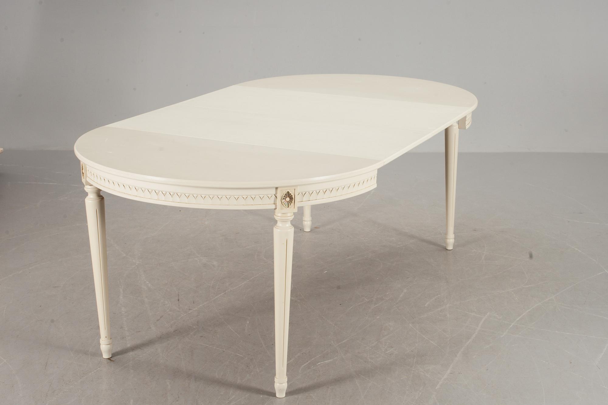 MATSALSGRUPP, gustaviansk stil, 1900-talets andra hälft.