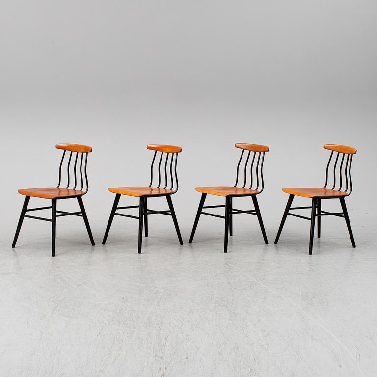 Four mid 20th century chairs.